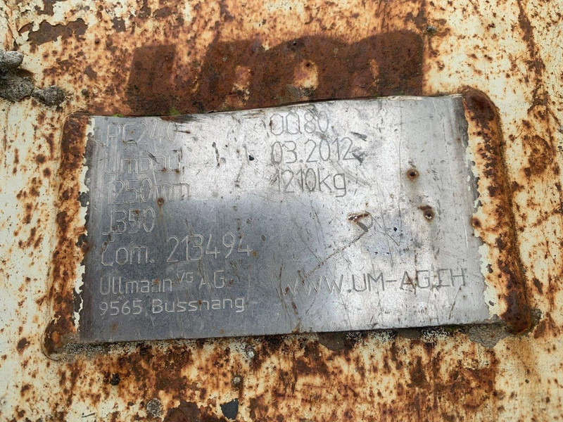 Oil Quick Bucket MS25/21 - Bucket: picture 3 Oil Quick Bucket MS25/21 - Bucket: picture 3