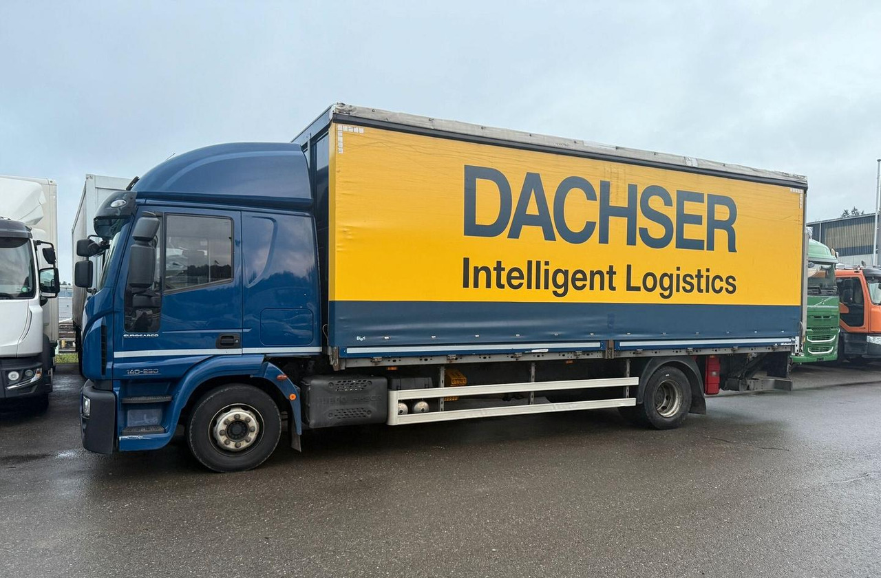 Iveco 140 e 25 centina e sponda euro 6 - Curtain side truck: picture 1 Iveco 140 e 25 centina e sponda euro 6 - Curtain side truck: picture 1