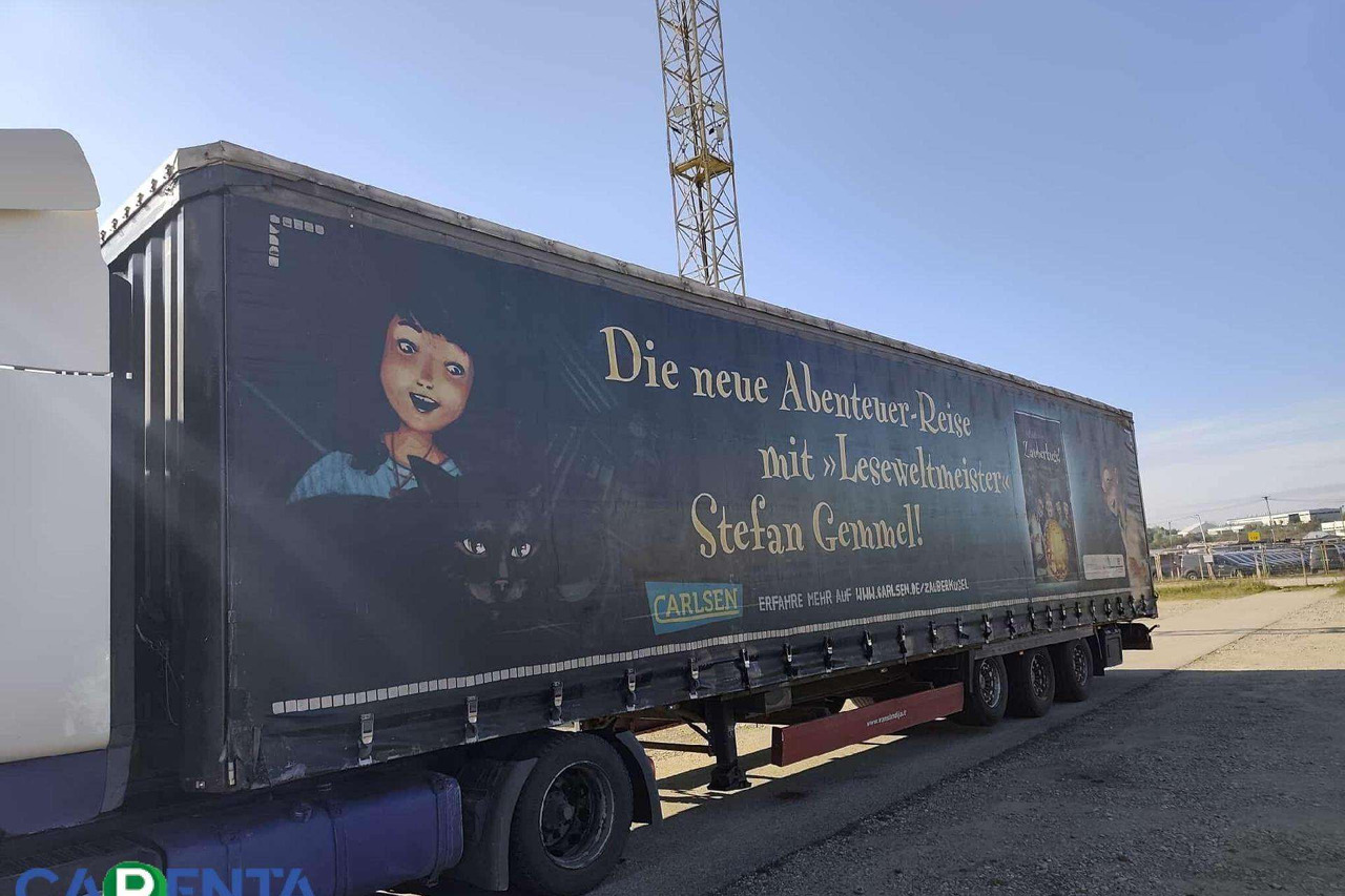 Krone SD 24 MEGA  SAF diski - Curtainsider semi-trailer: picture 1 Krone SD 24 MEGA  SAF diski - Curtainsider semi-trailer: picture 1