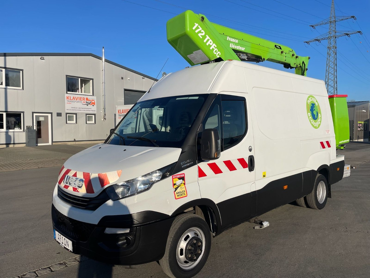 Iveco Daily 50C18 Hubsteiger/FRANCE-ELEVATEUR/17m/968h - Truck with aerial platform: picture 3 Iveco Daily 50C18 Hubsteiger/FRANCE-ELEVATEUR/17m/968h - Truck with aerial platform: picture 3