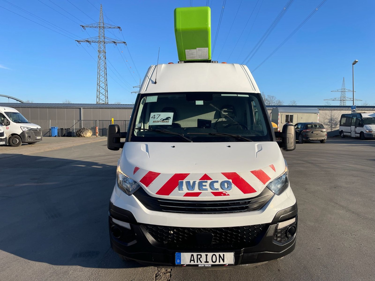 Iveco Daily 50C18 Hubsteiger/FRANCE-ELEVATEUR/17m/968h - Truck with aerial platform: picture 2 Iveco Daily 50C18 Hubsteiger/FRANCE-ELEVATEUR/17m/968h - Truck with aerial platform: picture 2