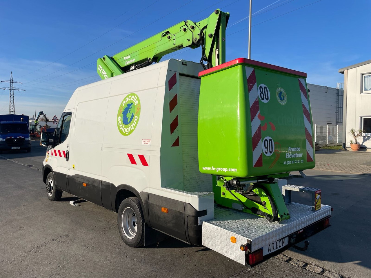 Iveco Daily 50C18 Hubsteiger/FRANCE-ELEVATEUR/17m/968h - Truck with aerial platform: picture 5 Iveco Daily 50C18 Hubsteiger/FRANCE-ELEVATEUR/17m/968h - Truck with aerial platform: picture 5