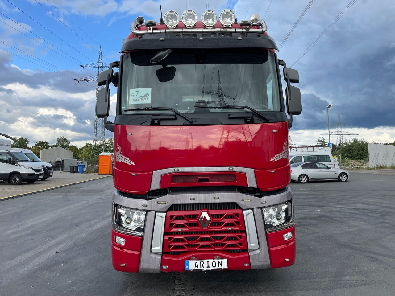 Renault T520 6x2 Kurzholz/PALFINGER/E120Z/VOLVO-ENGINE - Logging truck, Crane truck: picture 2 Renault T520 6x2 Kurzholz/PALFINGER/E120Z/VOLVO-ENGINE - Logging truck, Crane truck: picture 2