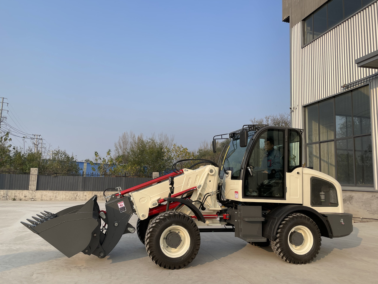 New Telescopic wheel loader JIELI JL18T I am looking for a distributor:): picture 13