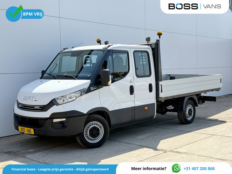 Iveco Daily 35S16 2.3 Automaat Dubbele Cabine Trekhaak 3.5t Climate Control 7 Zitplaatsen Standkachel DC - Open body delivery van, Combi van: picture 1 Iveco Daily 35S16 2.3 Automaat Dubbele Cabine Trekhaak 3.5t Climate Control 7 Zitplaatsen Standkachel DC - Open body delivery van, Combi van: picture 1