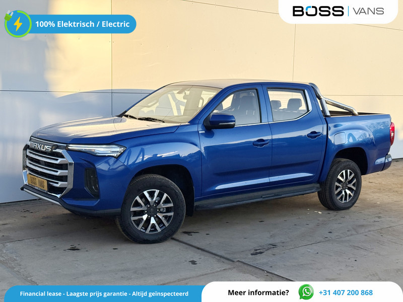 Maxus T90 EV 177PK Nieuw! Elektrisch 89kWh 471km WLTP LED Elektrisch Verstelbare Lederen Stoelen Carplay Climate Control Cruise Control Pick Up 4x2 Snelladen - Pickup truck, Combi van: picture 1 Maxus T90 EV 177PK Nieuw! Elektrisch 89kWh 471km WLTP LED Elektrisch Verstelbare Lederen Stoelen Carplay Climate Control Cruise Control Pick Up 4x2 Snelladen - Pickup truck, Combi van: picture 1