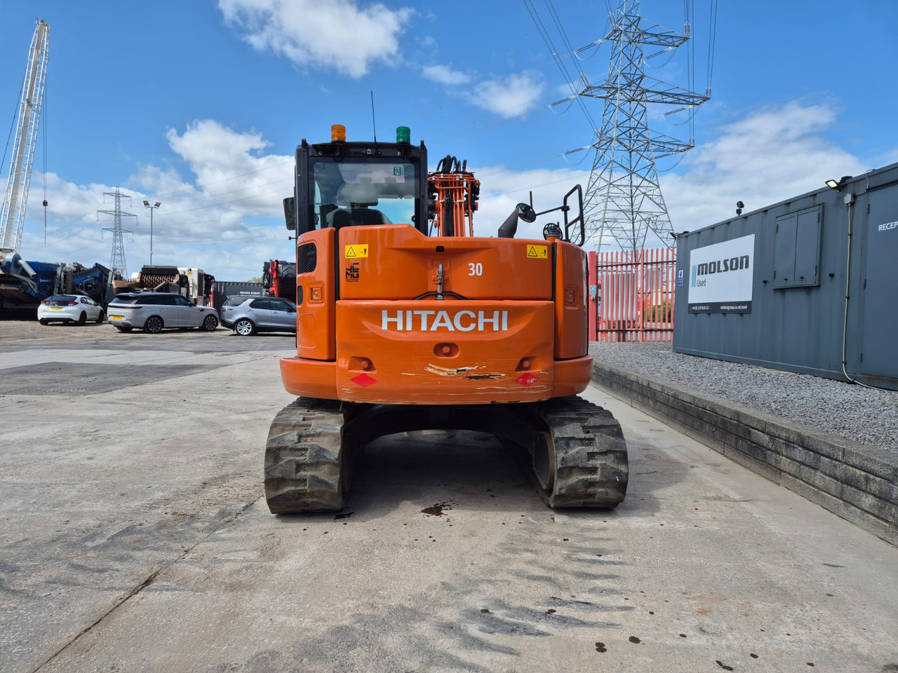 Hitachi ZX85USBR-6 2PB - Mini excavator: picture 4 Hitachi ZX85USBR-6 2PB - Mini excavator: picture 4