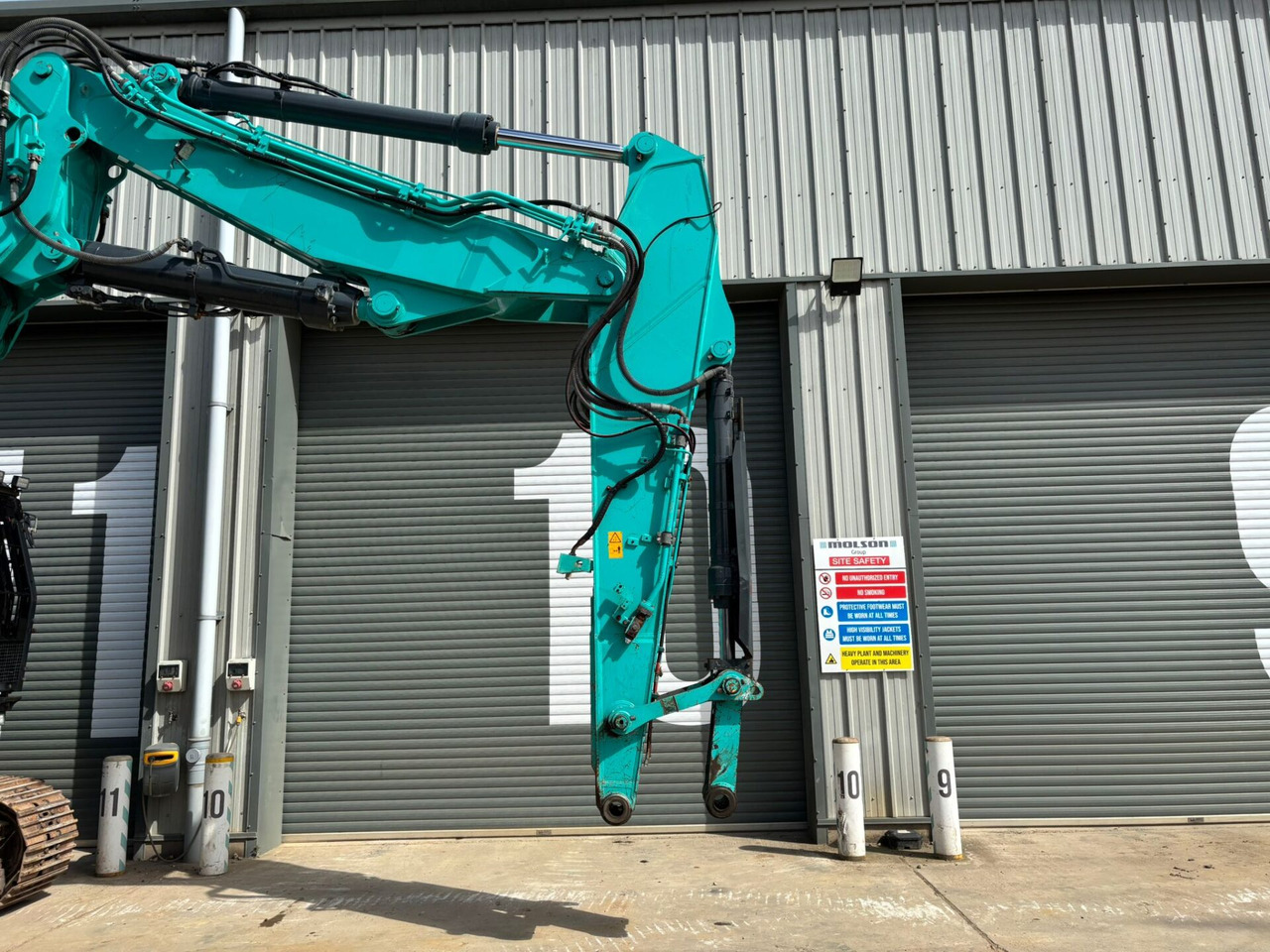 Crawler excavator Kobelco SK400DLC-10 25m 3 Piece Demolition Arm: picture 10