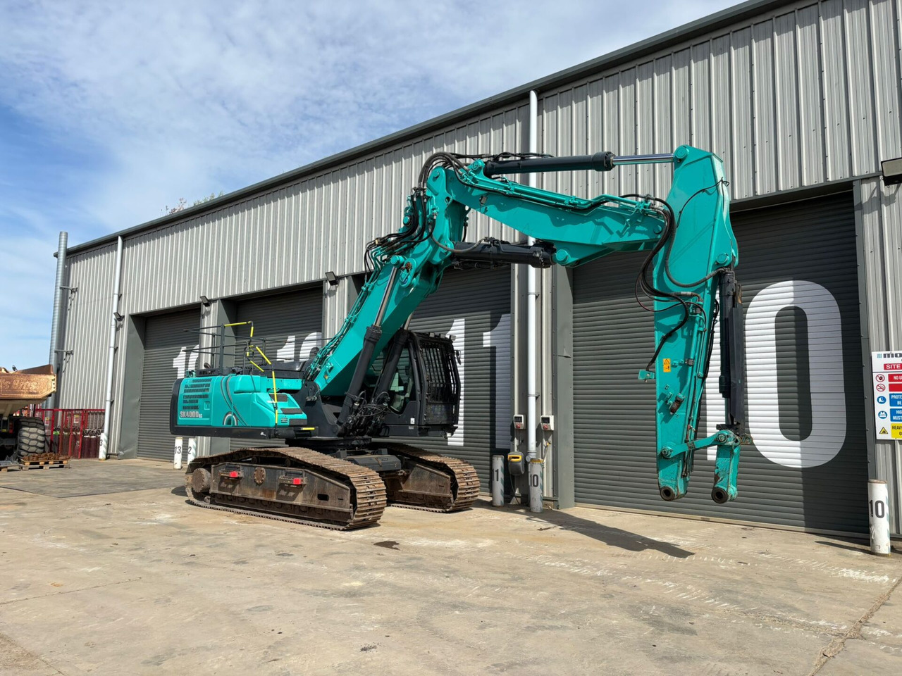 Crawler excavator Kobelco SK400DLC-10 25m 3 Piece Demolition Arm: picture 7