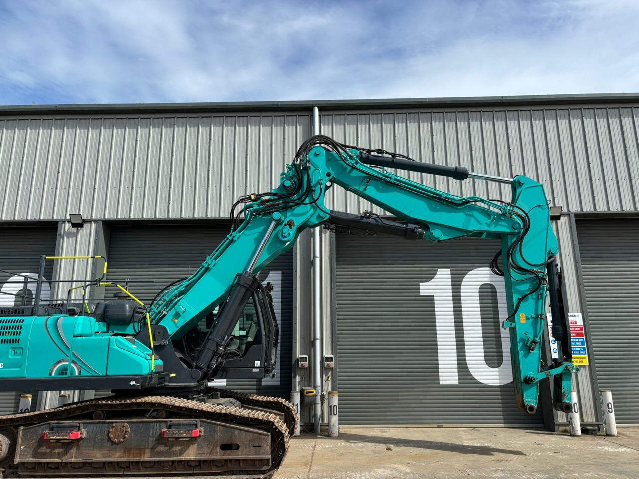 Crawler excavator Kobelco SK400DLC-10 25m 3 Piece Demolition Arm: picture 12