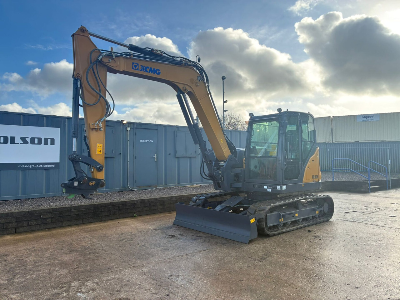 XCMG XE80E - Mini excavator: picture 1 XCMG XE80E - Mini excavator: picture 1