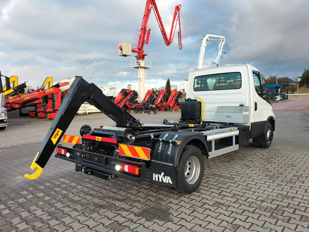 New Commercial truck, Hook lift truck Iveco 70C18H Abrollkipper HYVA HKS-5: picture 7