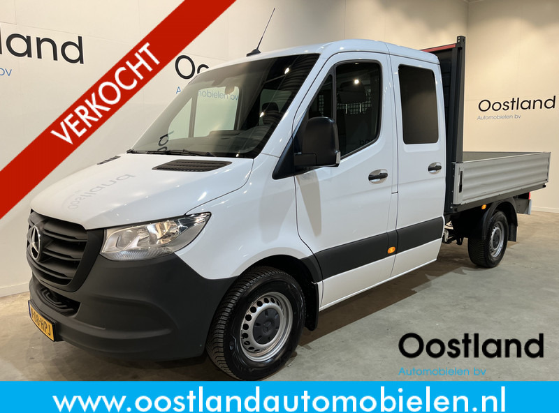 Mercedes-Benz Sprinter 315 CDI L2 RWD DC Dubbel Cabine Open Laadbak / Euro 6 / Trekhaak 3500 KG / Airco / 10.900 KM !! / BPM VRIJ !! - Open body delivery van, Combi van: picture 1 Mercedes-Benz Sprinter 315 CDI L2 RWD DC Dubbel Cabine Open Laadbak / Euro 6 / Trekhaak 3500 KG / Airco / 10.900 KM !! / BPM VRIJ !! - Open body delivery van, Combi van: picture 1