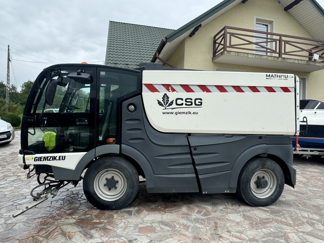 MATHIEU Grand Aquadyne 4000 water truck sprayer HP washer - Road sweeper: picture 4 MATHIEU Grand Aquadyne 4000 water truck sprayer HP washer - Road sweeper: picture 4