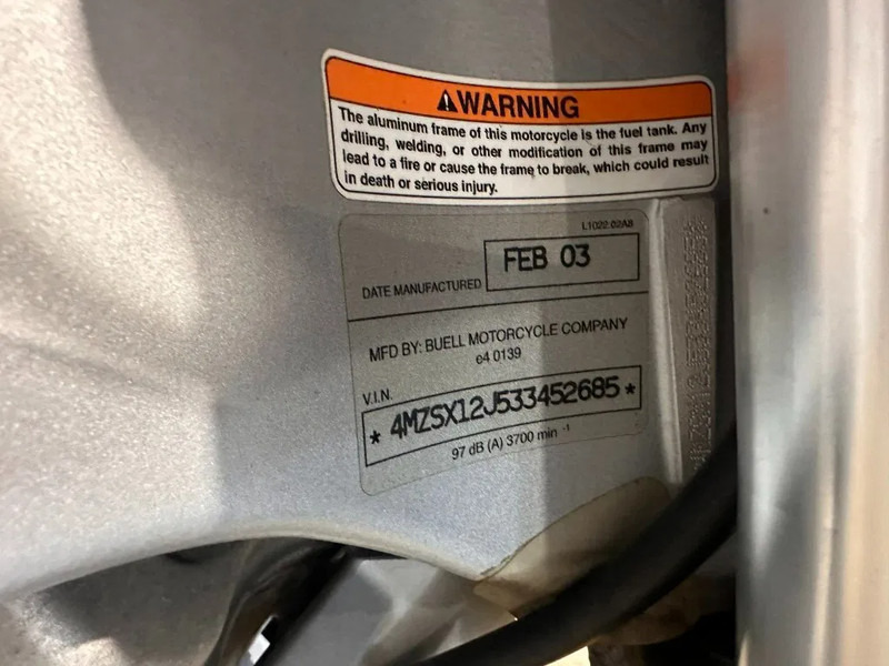 Motorcycle Buell XB9S Lightning: picture 9