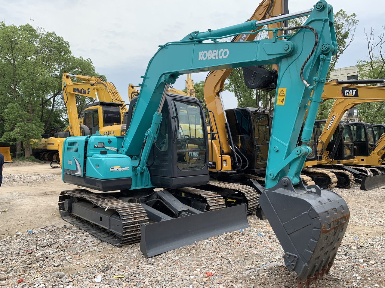 KOBELCO sk75-8 - Mini excavator: picture 1 KOBELCO sk75-8 - Mini excavator: picture 1