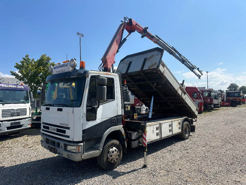 Iveco Eurocargo 120 EL 210hp / Fassi 80A Year 2012 + Tip - Crane truck: picture 1 Iveco Eurocargo 120 EL 210hp / Fassi 80A Year 2012 + Tip - Crane truck: picture 1