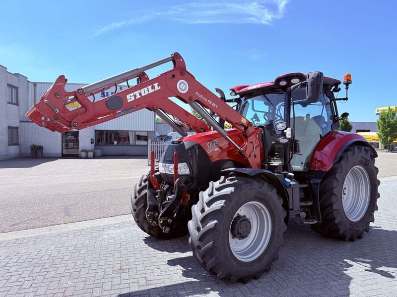 Case Maxxum 145 CVX + Stoll Profiline FZ 45.1 - Farm tractor: picture 1 Case Maxxum 145 CVX + Stoll Profiline FZ 45.1 - Farm tractor: picture 1