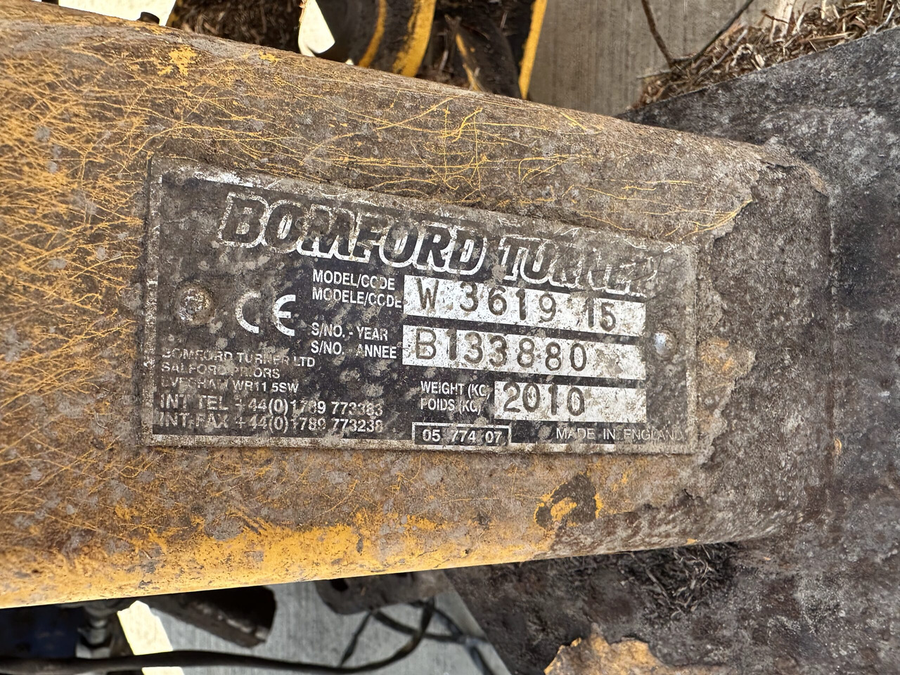 Bomford Turner Falcon Evo 6.5 - Boom mower: picture 3 Bomford Turner Falcon Evo 6.5 - Boom mower: picture 3