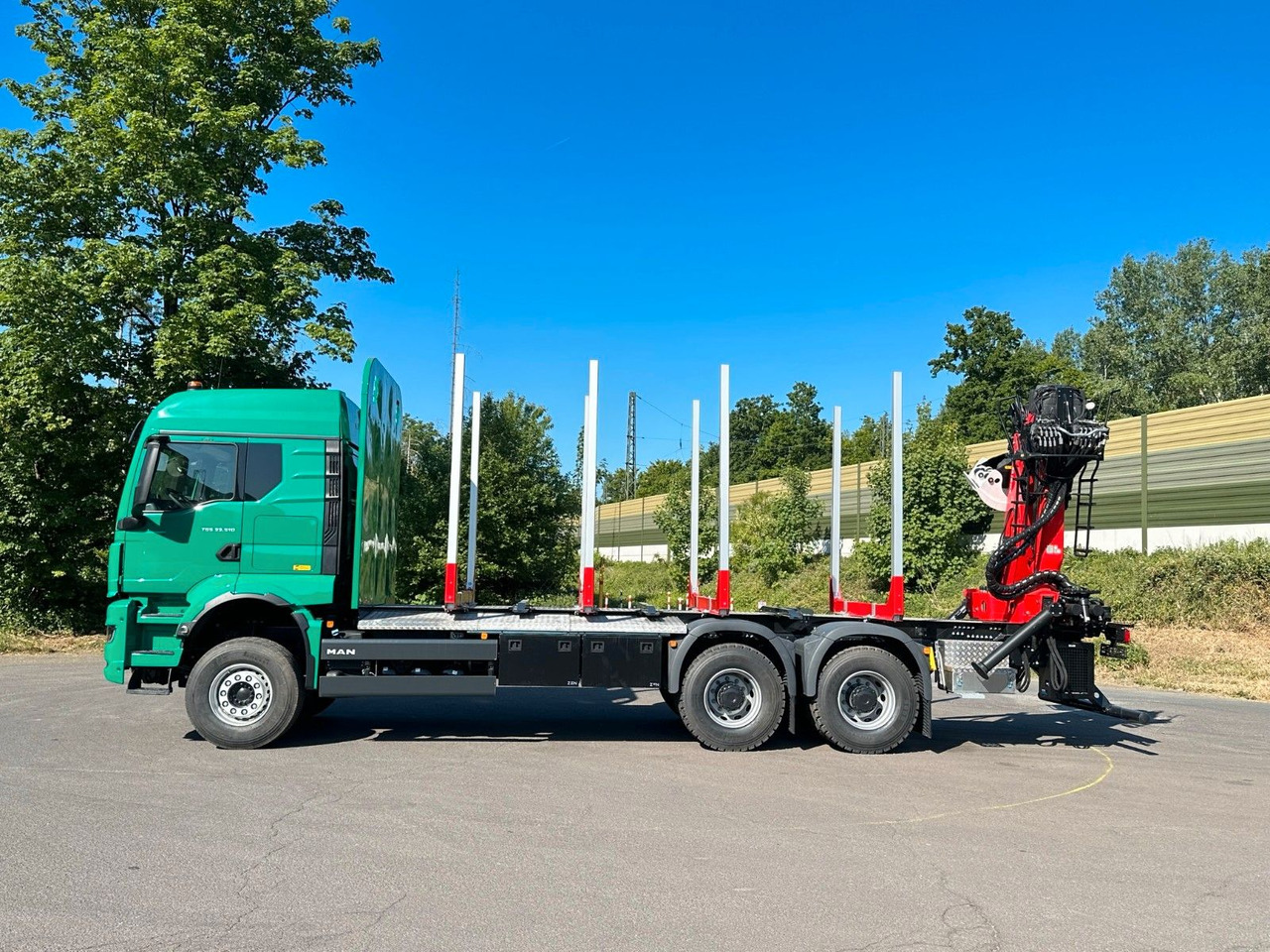 MAN TGS 33.510 6X4 BB Euro6e EPSILON 150Z - Logging truck, Crane truck: picture 3 MAN TGS 33.510 6X4 BB Euro6e EPSILON 150Z - Logging truck, Crane truck: picture 3