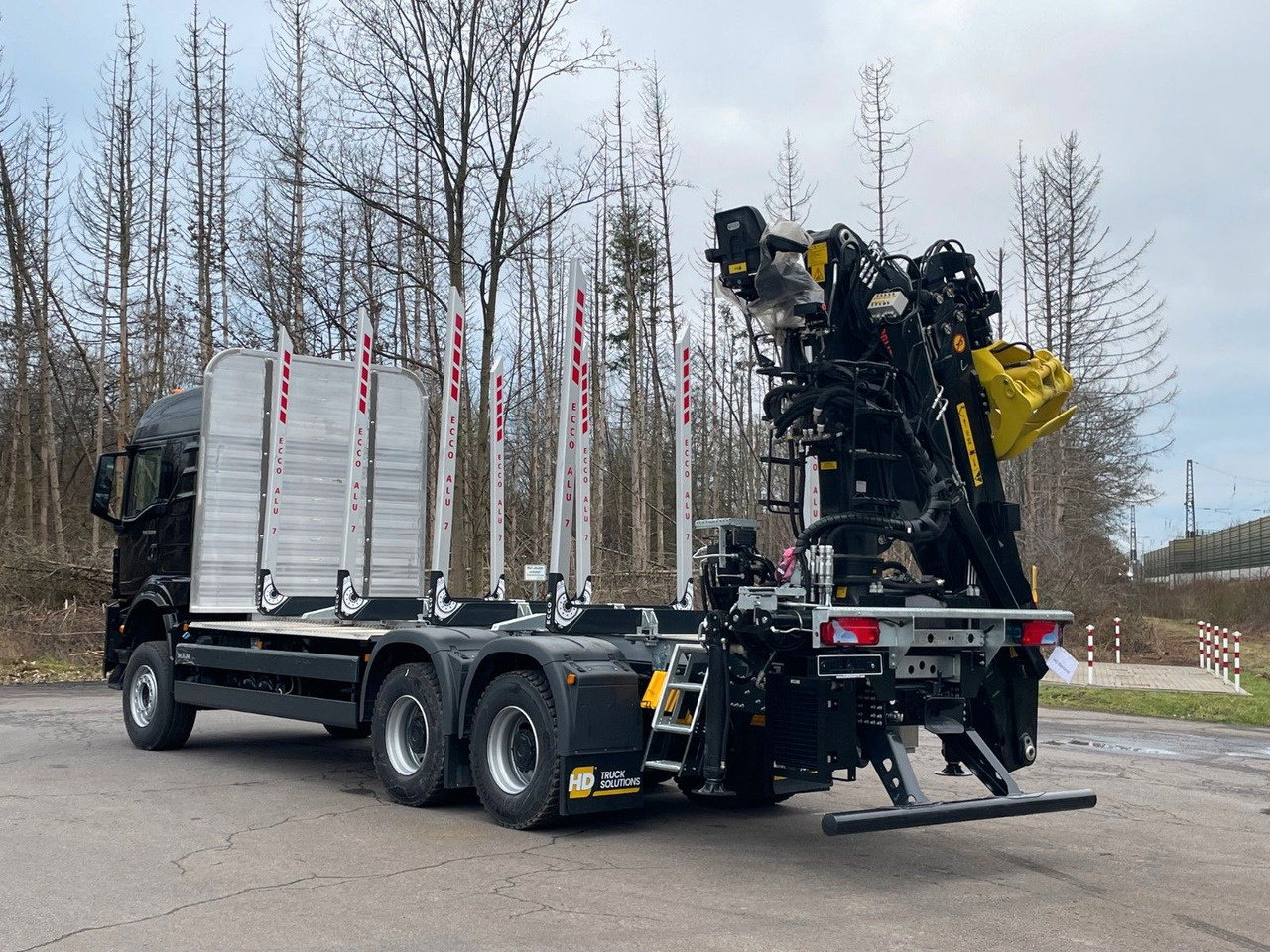 MAN TGS 33.510 6X4 BB Euro6e LogLift 165Z - Logging truck, Crane truck: picture 4 MAN TGS 33.510 6X4 BB Euro6e LogLift 165Z - Logging truck, Crane truck: picture 4