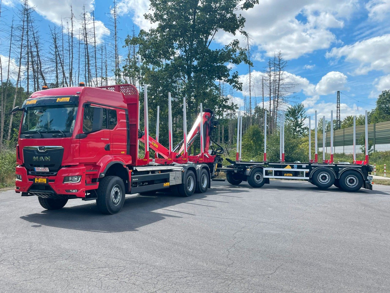 MAN TGS 33.510 6X4 BL Euro6e EPSILON 170Z - Logging truck, Crane truck: picture 1 MAN TGS 33.510 6X4 BL Euro6e EPSILON 170Z - Logging truck, Crane truck: picture 1