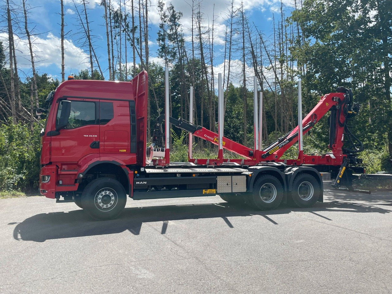 MAN TGS 33.510 6X4 BL Euro6e EPSILON 170Z - Logging truck, Crane truck: picture 4 MAN TGS 33.510 6X4 BL Euro6e EPSILON 170Z - Logging truck, Crane truck: picture 4
