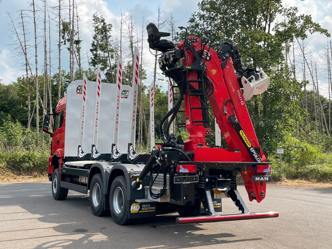 MAN TGS 33.520 6X6 Euro6e Radstand 3900mm EPSILON - Logging truck, Crane truck: picture 4 MAN TGS 33.520 6X6 Euro6e Radstand 3900mm EPSILON - Logging truck, Crane truck: picture 4
