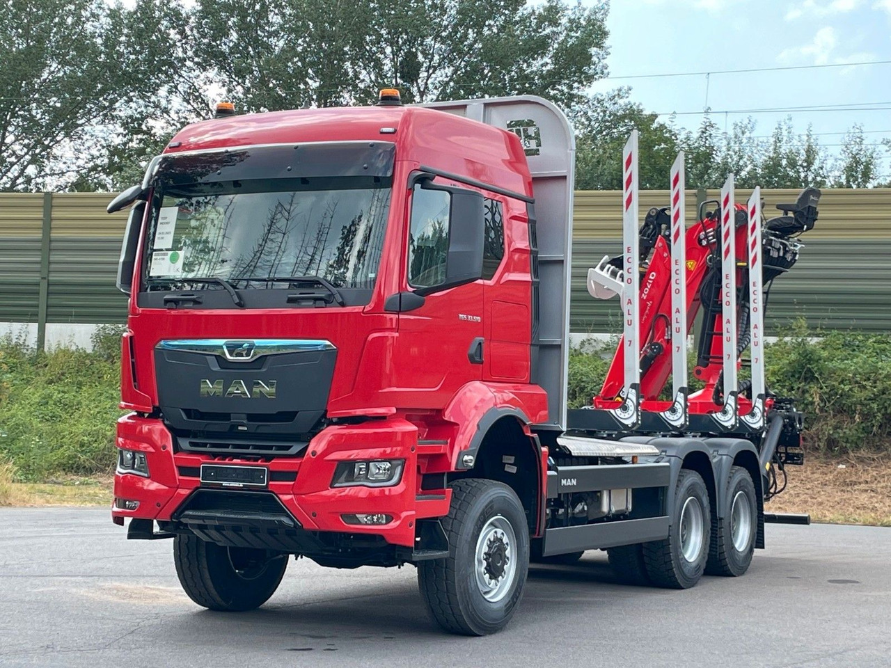 MAN TGS 33.520 6X6 Euro6e Radstand 3900mm EPSILON - Logging truck, Crane truck: picture 2 MAN TGS 33.520 6X6 Euro6e Radstand 3900mm EPSILON - Logging truck, Crane truck: picture 2