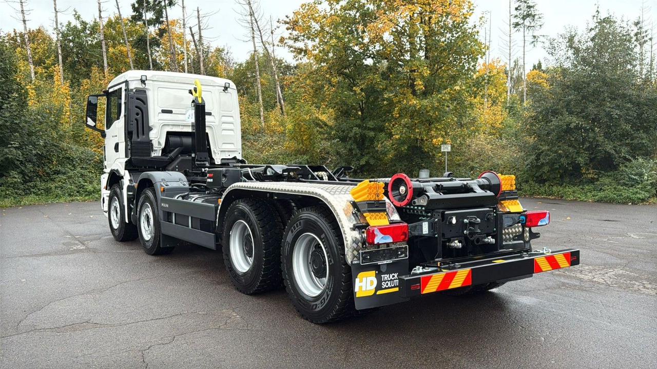 MAN TGS 35.480 8x4 Euro6e Hiab MultLift Abrollkipper - Hook lift truck, Crane truck: picture 3 MAN TGS 35.480 8x4 Euro6e Hiab MultLift Abrollkipper - Hook lift truck, Crane truck: picture 3