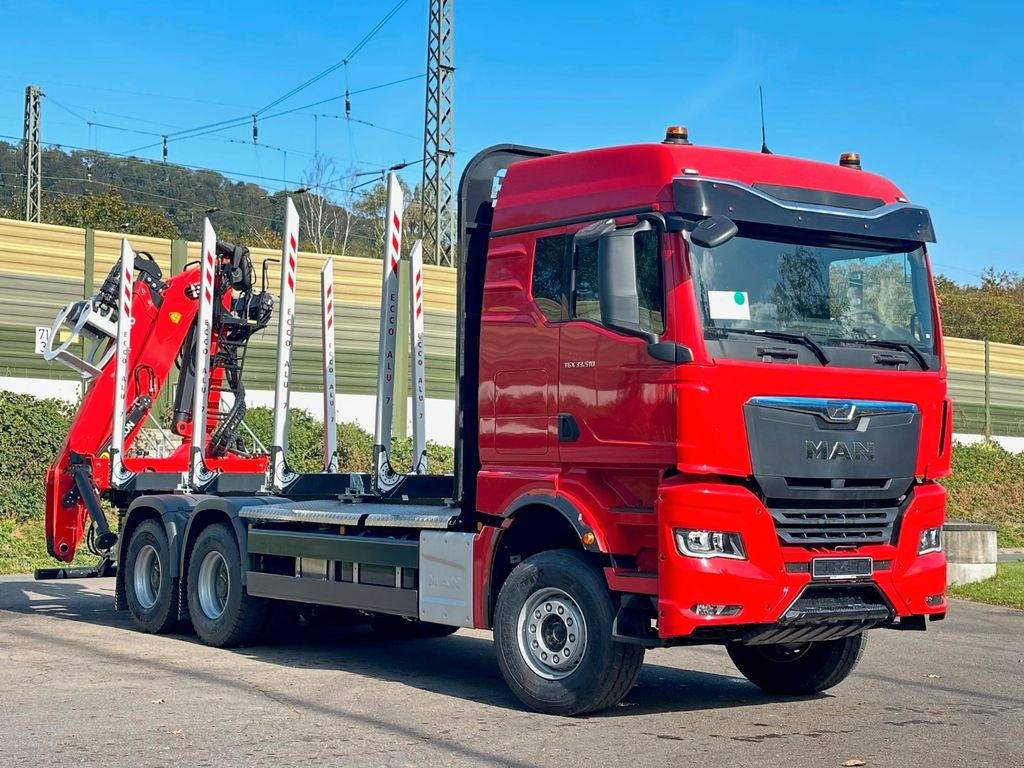 MAN TGX 33.510 6X4 BL Euro6e EPSILON 150 Z - Logging truck, Crane truck: picture 1 MAN TGX 33.510 6X4 BL Euro6e EPSILON 150 Z - Logging truck, Crane truck: picture 1