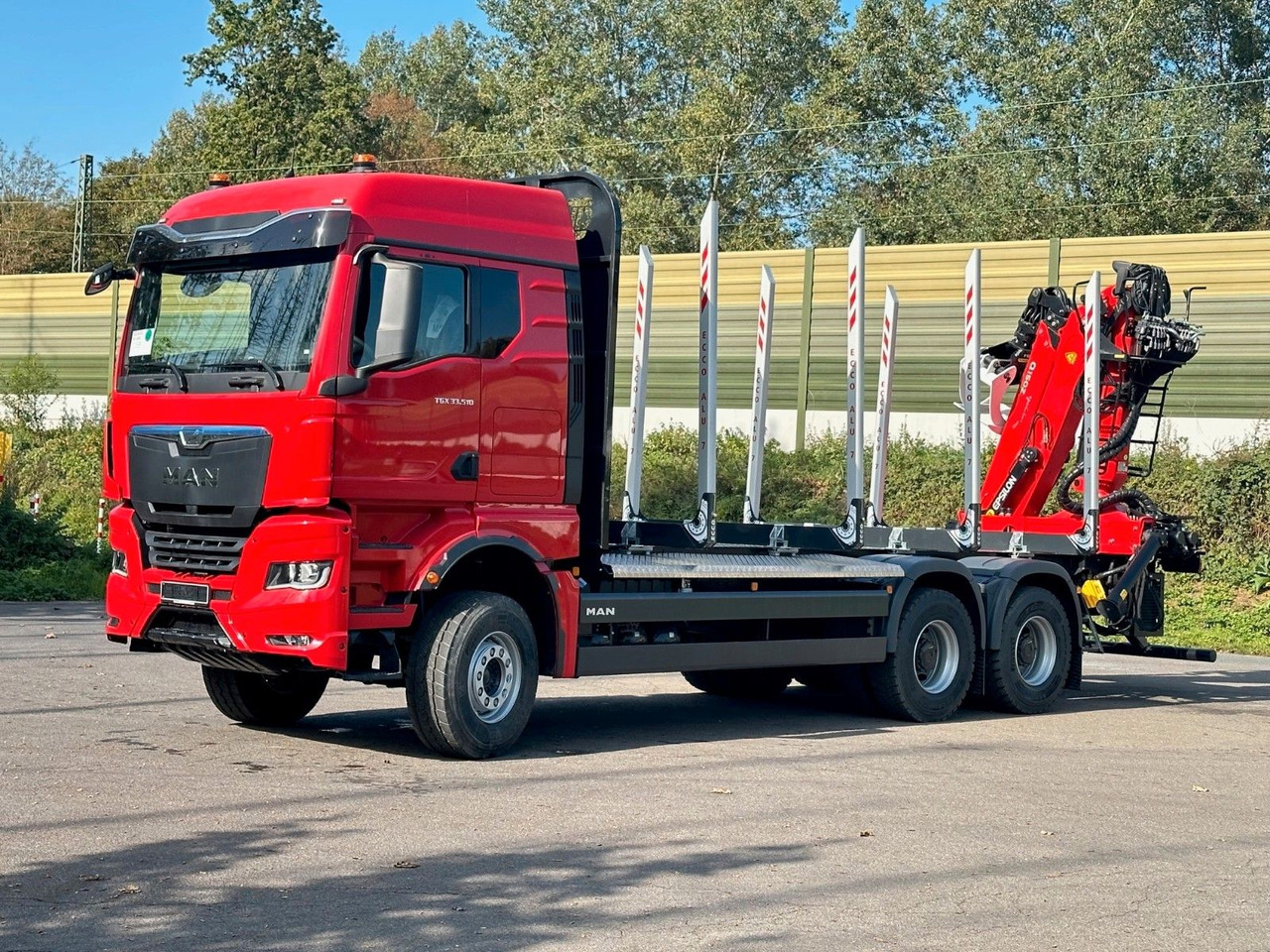 MAN TGX 33.510 6X4 BL Euro6e EPSILON 150 Z - Logging truck, Crane truck: picture 2 MAN TGX 33.510 6X4 BL Euro6e EPSILON 150 Z - Logging truck, Crane truck: picture 2
