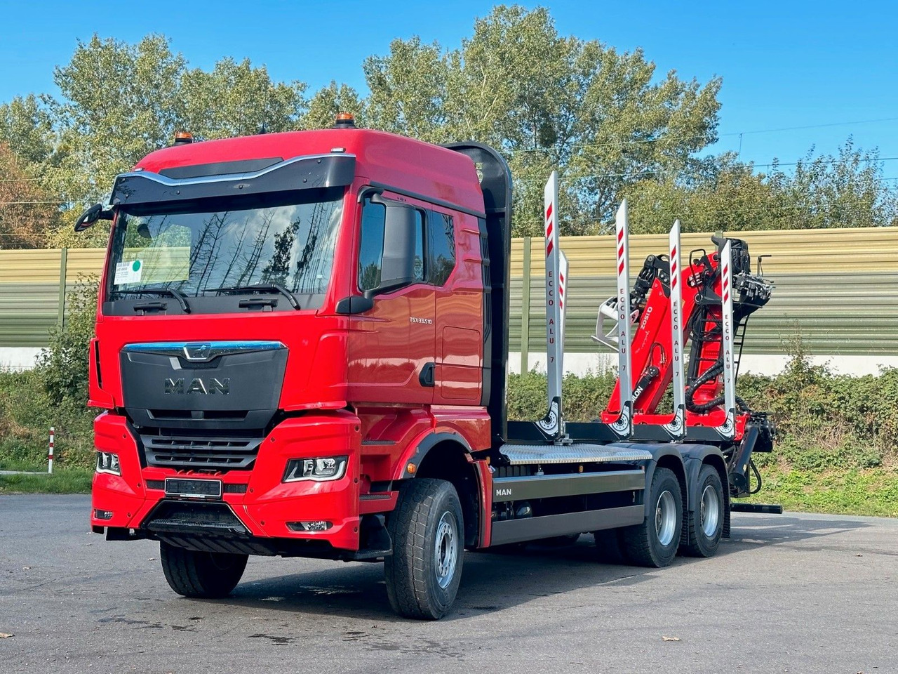 MAN TGX 33.510 6X4 BL Euro6e EPSILON 150 Z - Logging truck, Crane truck: picture 1 MAN TGX 33.510 6X4 BL Euro6e EPSILON 150 Z - Logging truck, Crane truck: picture 1