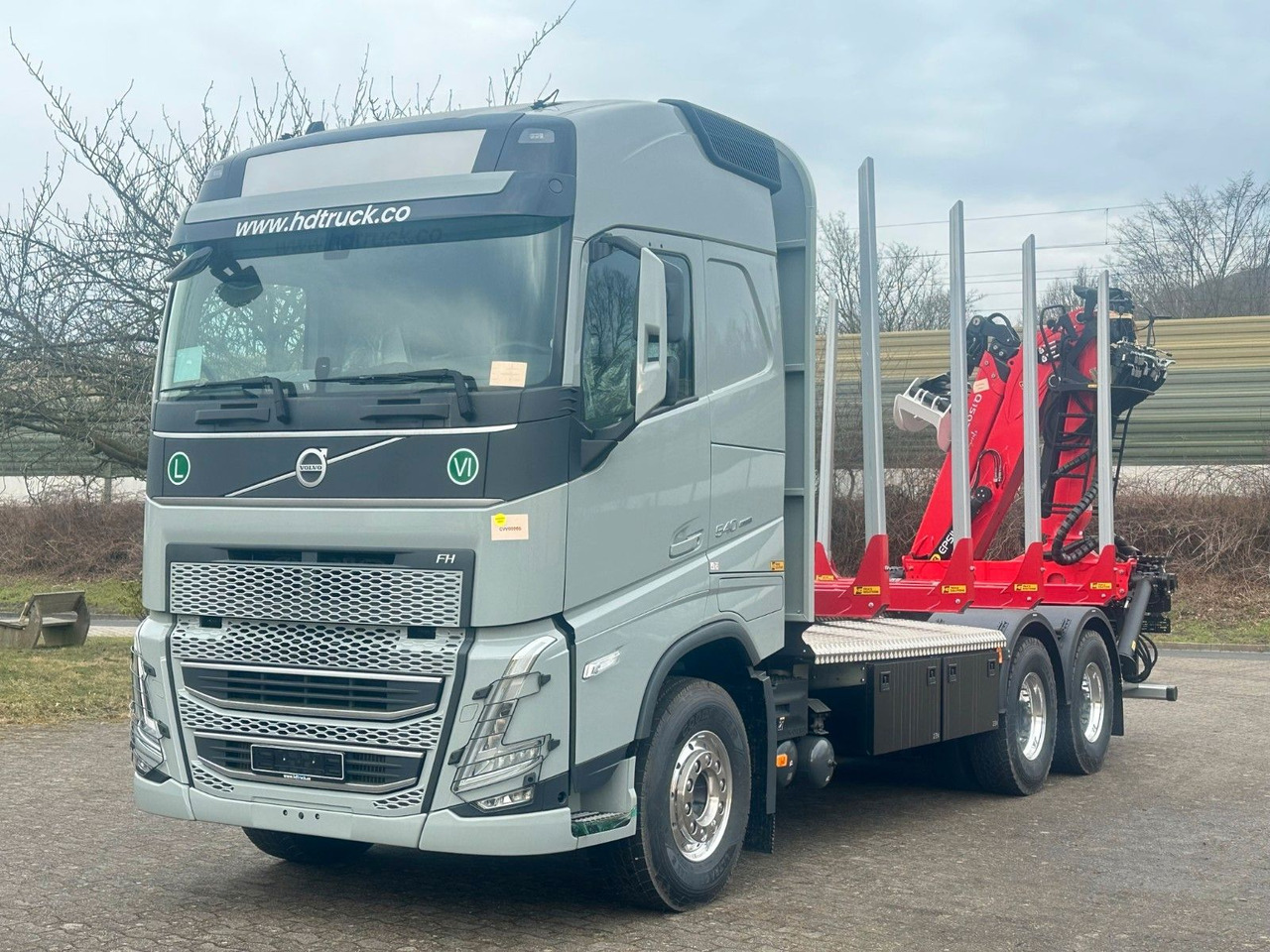 Volvo FH 540 6x4 Epsilon 150 Z - Logging truck, Crane truck: picture 5 Volvo FH 540 6x4 Epsilon 150 Z - Logging truck, Crane truck: picture 5