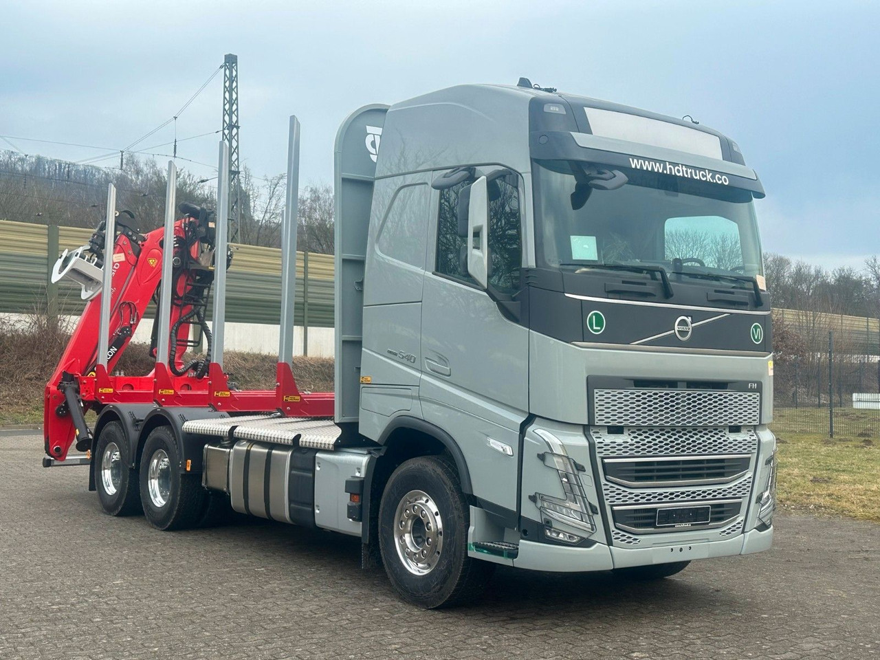 Volvo FH 540 6x4 Epsilon 150 Z - Logging truck, Crane truck: picture 1 Volvo FH 540 6x4 Epsilon 150 Z - Logging truck, Crane truck: picture 1