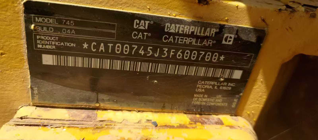 CATPILLAR 745 - Articulated dumper: picture 5 CATPILLAR 745 - Articulated dumper: picture 5