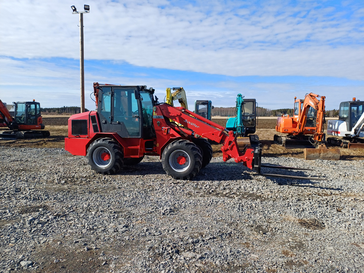 Wheel loader Schäffer 870TD Teleskooppi puomilla: picture 6 Wheel loader Schäffer 870TD Teleskooppi puomilla: picture 6