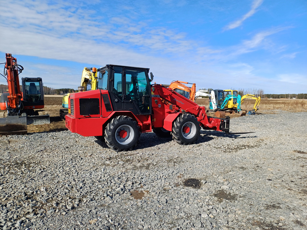 Wheel loader Schäffer 870TD Teleskooppi puomilla: picture 7 Wheel loader Schäffer 870TD Teleskooppi puomilla: picture 7
