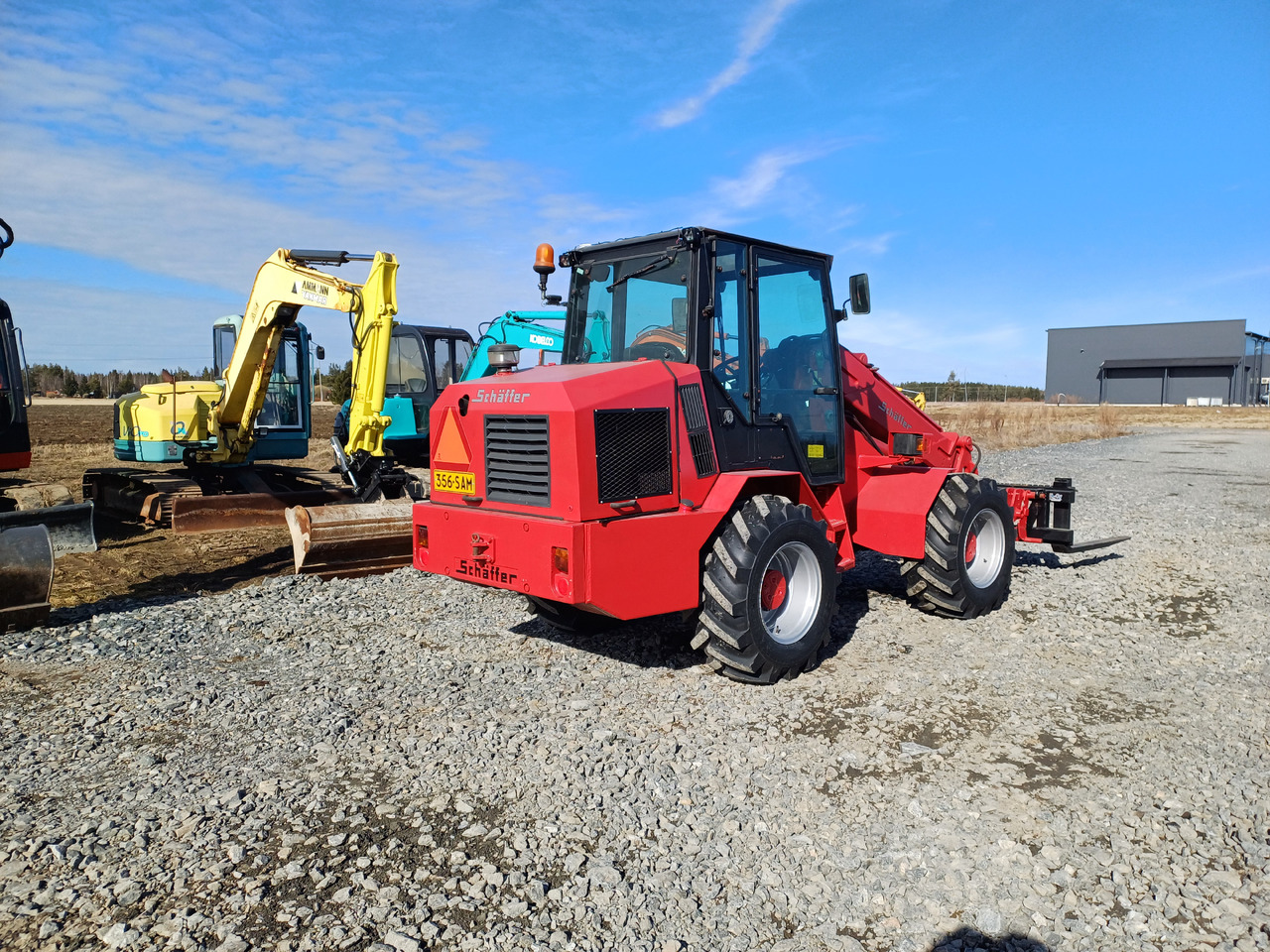 Wheel loader Schäffer 870TD Teleskooppi puomilla: picture 8 Wheel loader Schäffer 870TD Teleskooppi puomilla: picture 8