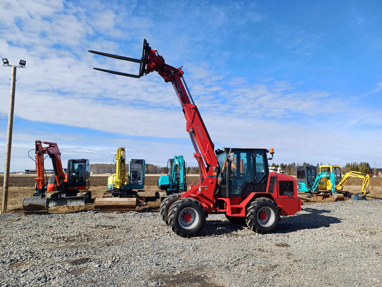 Wheel loader Schäffer 870TD Teleskooppi puomilla: picture 10 Wheel loader Schäffer 870TD Teleskooppi puomilla: picture 10