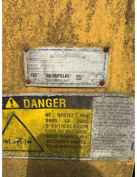 Caterpillar 988F - Wheel loader: picture 5 Caterpillar 988F - Wheel loader: picture 5