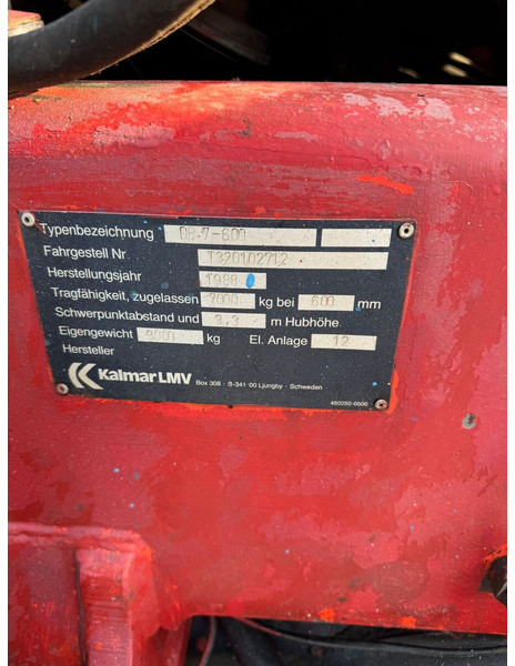 Kalmar DB7 - 600 - Forklift: picture 2 Kalmar DB7 - 600 - Forklift: picture 2
