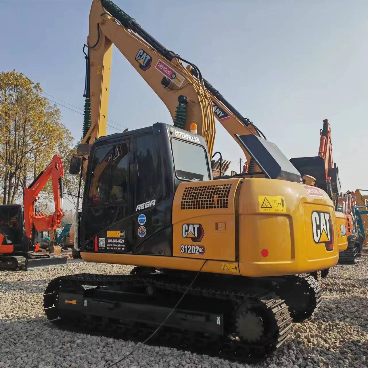 CATERPILLAR 312D2 - Crawler excavator: picture 1 CATERPILLAR 312D2 - Crawler excavator: picture 1