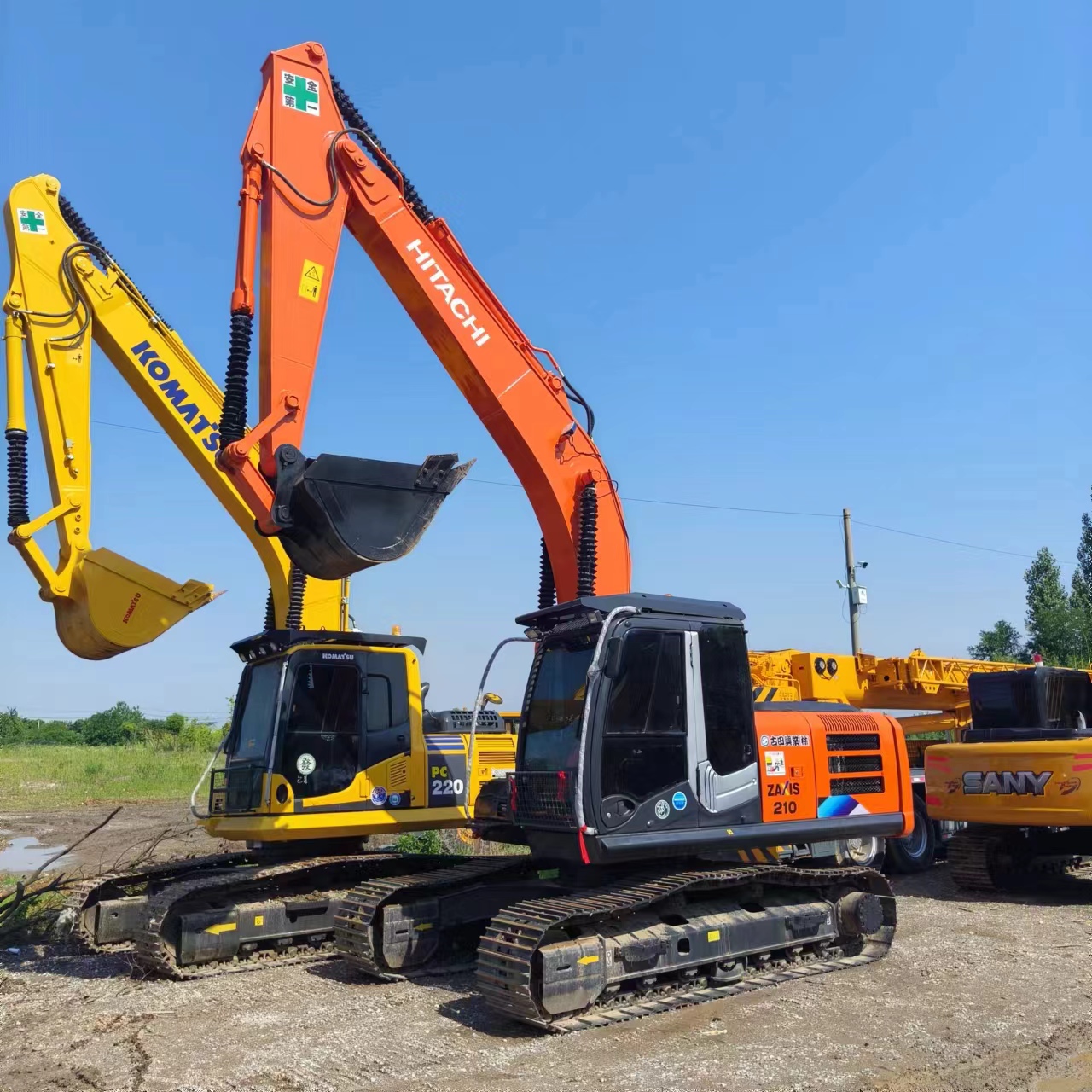 HITACHI ZX210 - Crawler excavator: picture 2 HITACHI ZX210 - Crawler excavator: picture 2