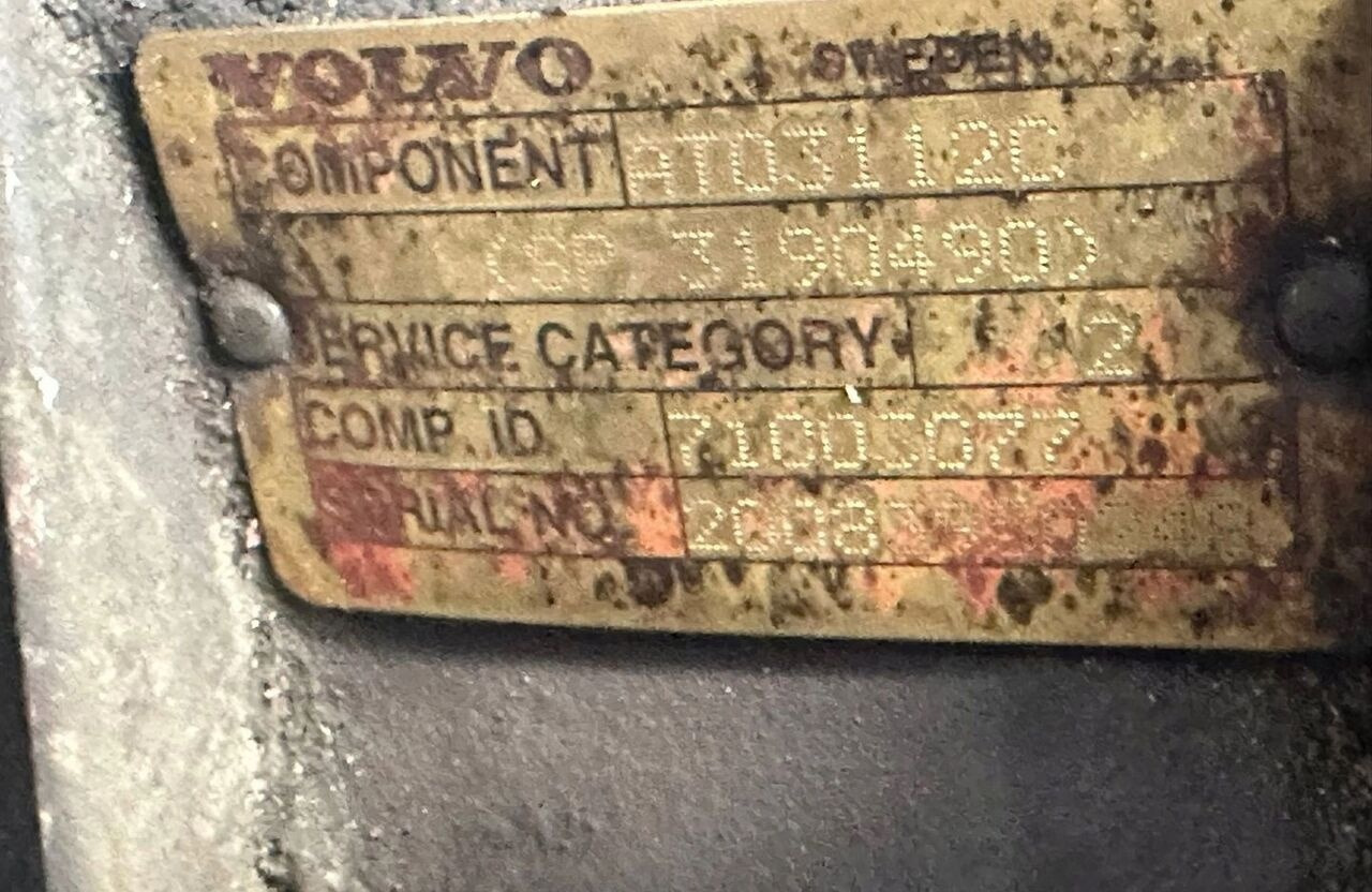 Volvo AT3112C   Volvo - Gearbox for Truck: picture 2 Volvo AT3112C   Volvo - Gearbox for Truck: picture 2