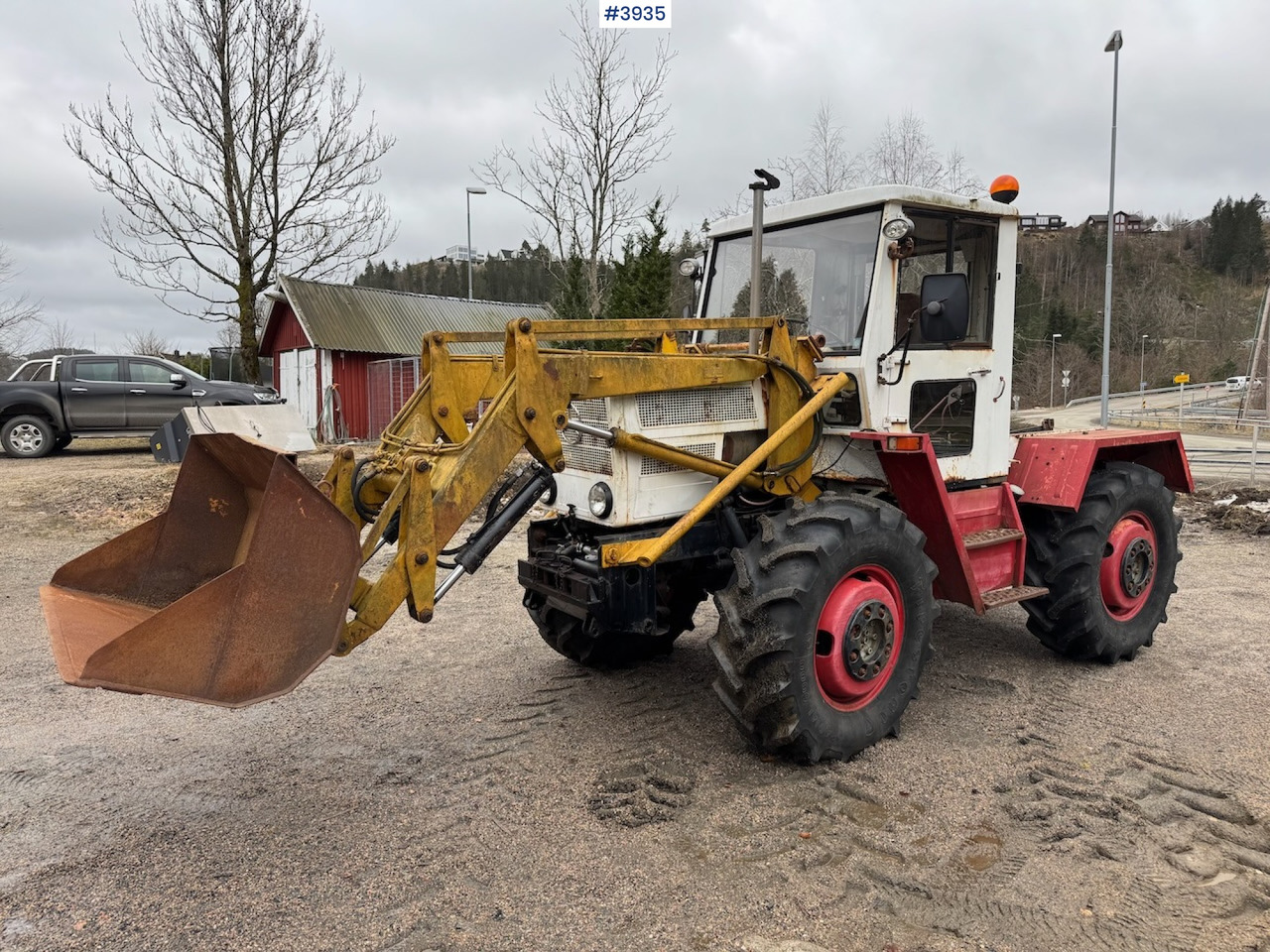 1977 MB Trac 800 Mercedes-Benz w/front loader - Farm tractor: picture 3 1977 MB Trac 800 Mercedes-Benz w/front loader - Farm tractor: picture 3