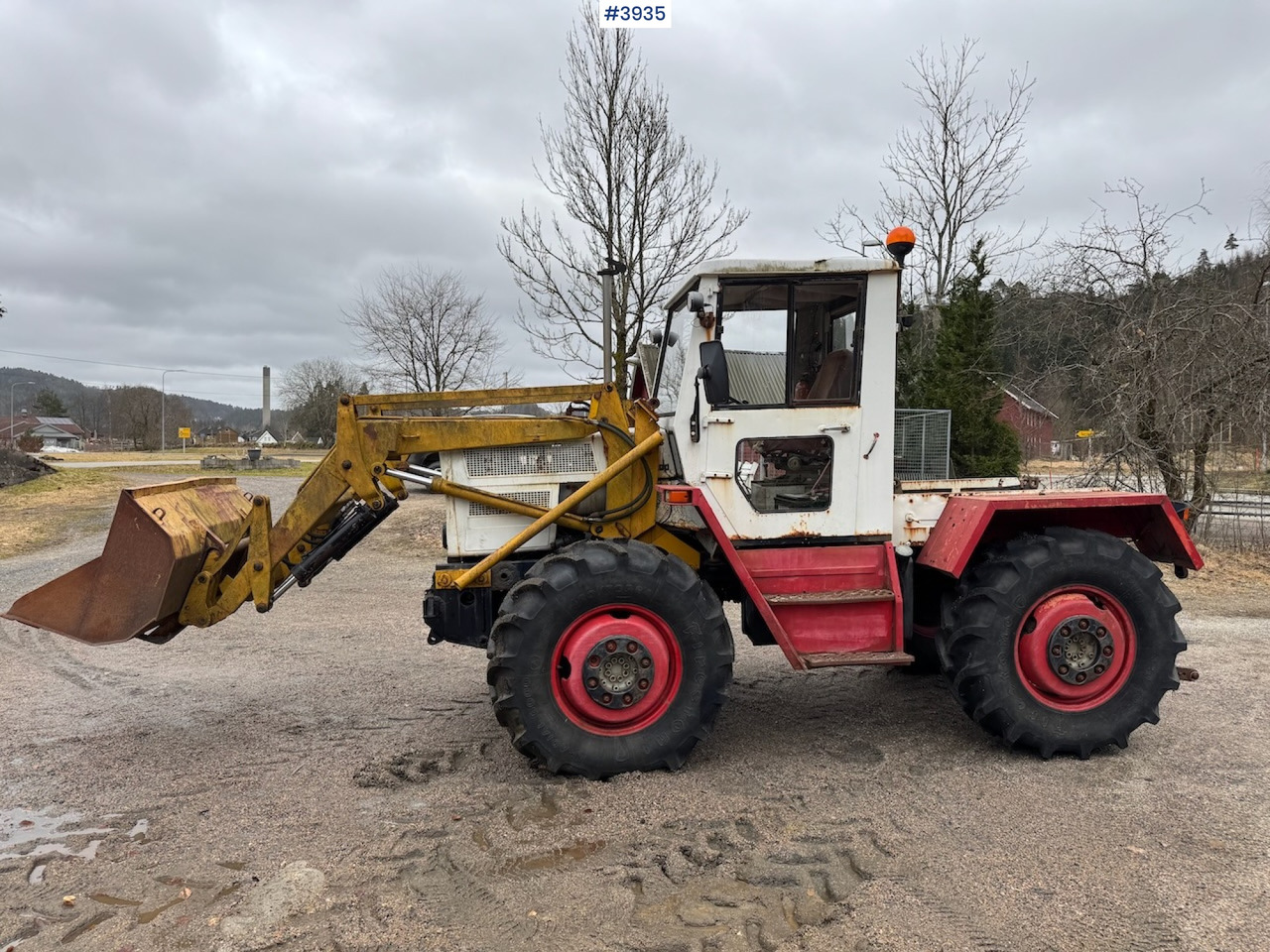 1977 MB Trac 800 Mercedes-Benz w/front loader - Farm tractor: picture 4 1977 MB Trac 800 Mercedes-Benz w/front loader - Farm tractor: picture 4