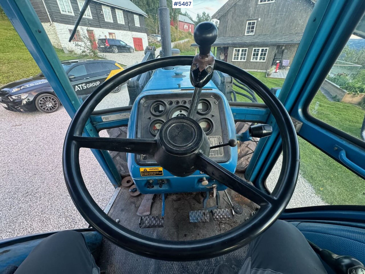 Farm tractor 1983 Ford 7710 4x4 w/ frontloader: picture 15