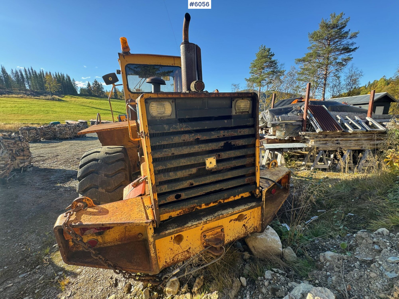 Wheel loader 1983 Volvo BM 4500 repair object: picture 6