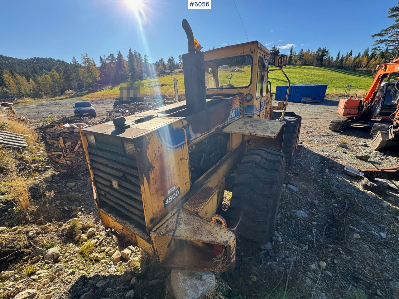 Wheel loader 1983 Volvo BM 4500 repair object: picture 8